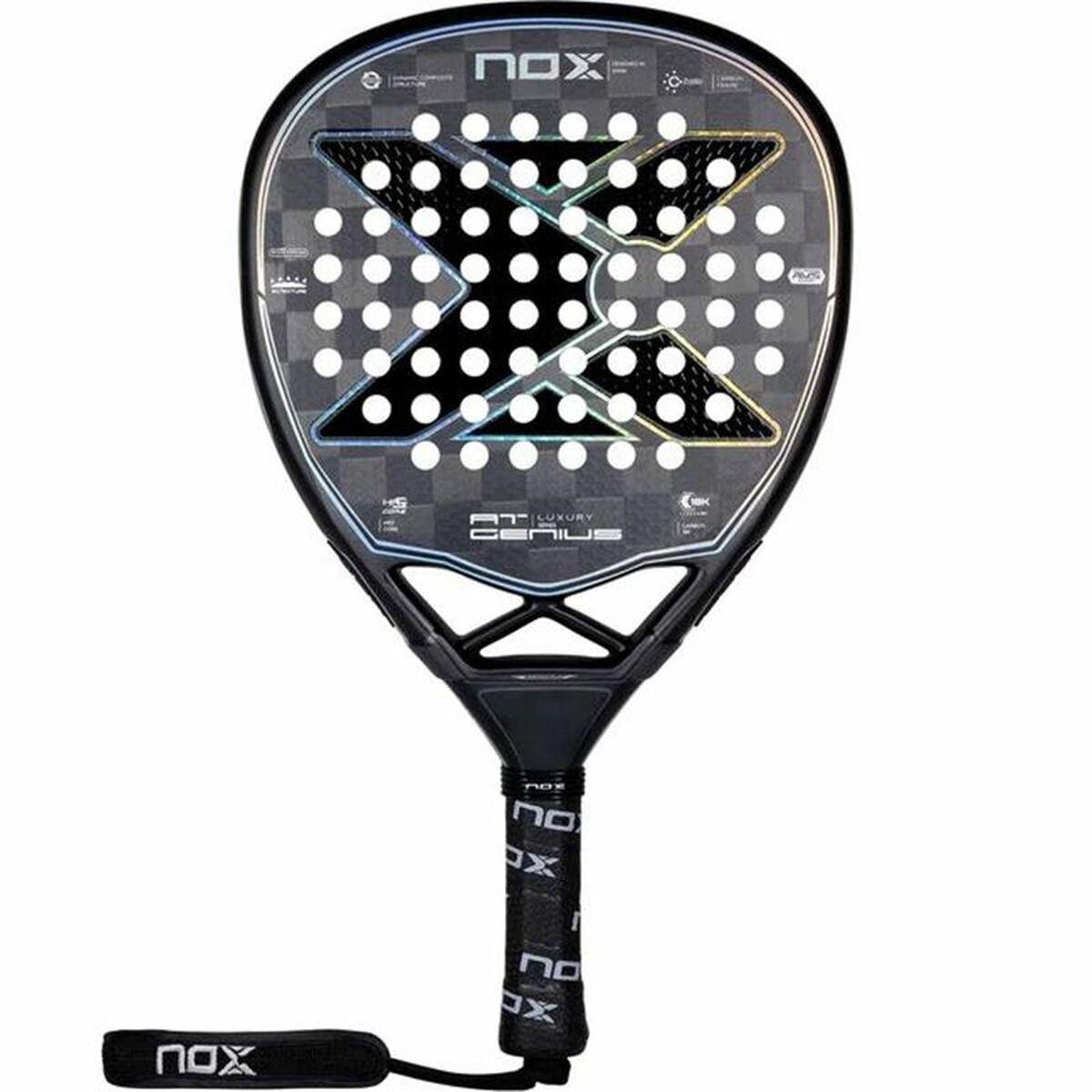 Padel bat Nox AT Genius Attack 18K Sort
