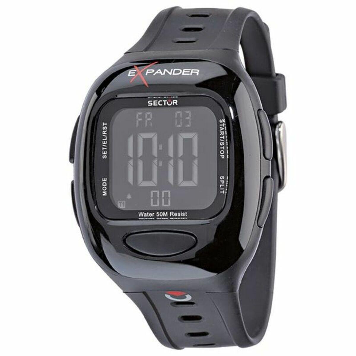 Sector Unisex ur R3251173025 - digitalt armbåndsur, Ø 42 mm