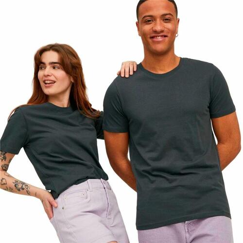 Kortærmet T-shirt til Mænd Jack & Jones Asphalt M