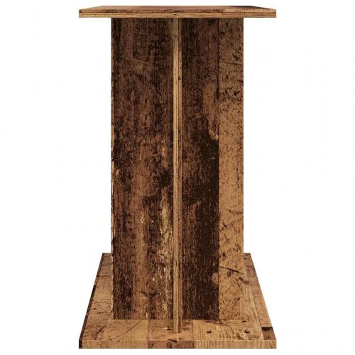 Akvariestativ i gammelt trælook 80×35×60 cm - konstrueret træ