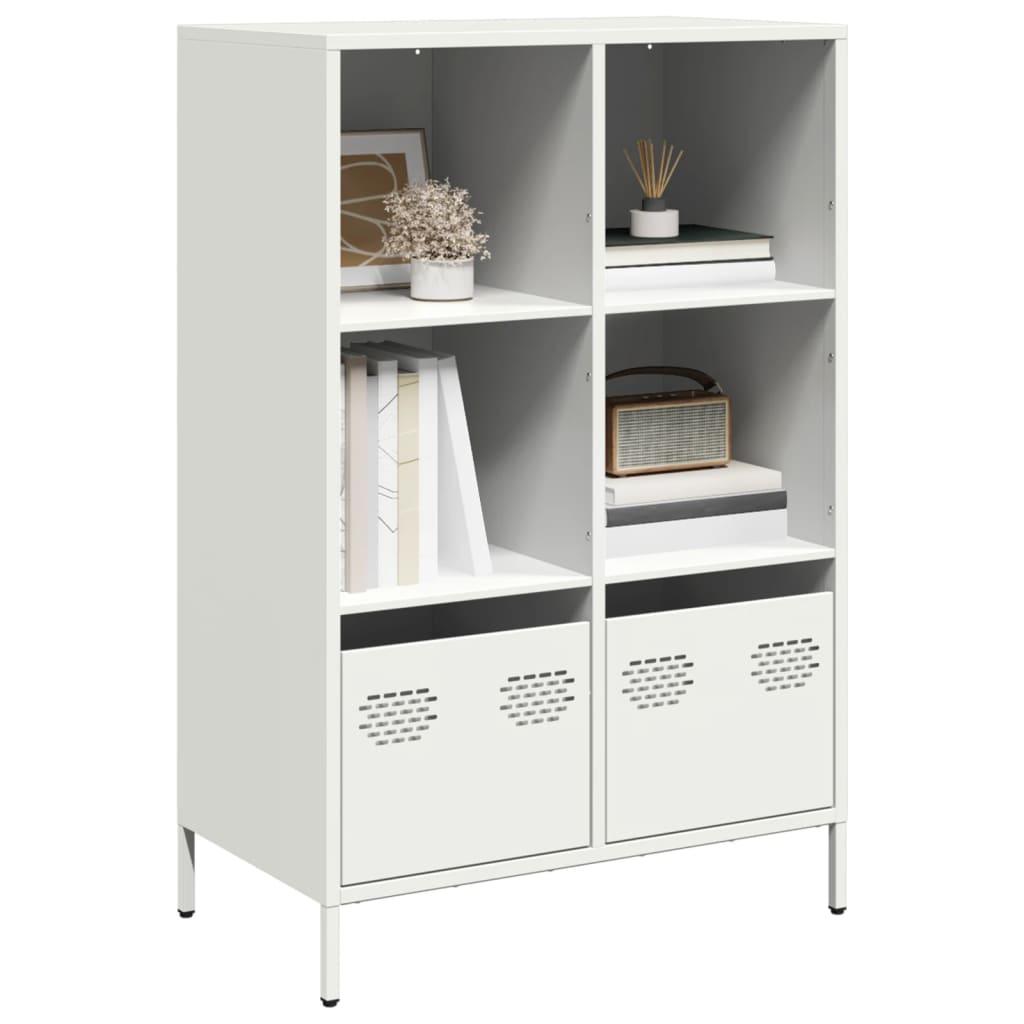 Skab 68x39x103 5 Cm Stål Hvid
