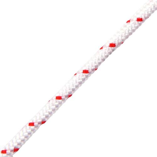 Startsnor Ø5 mm 10 m nylon hvid og rød