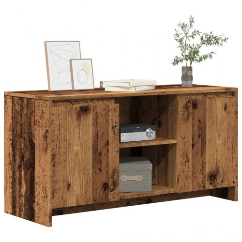 Tv-bord i konstrueret træ - 102×37,5×52,5 cm, antikt træ