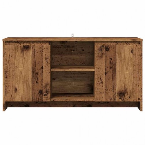 Tv-bord i konstrueret træ - 102×37,5×52,5 cm, antikt træ