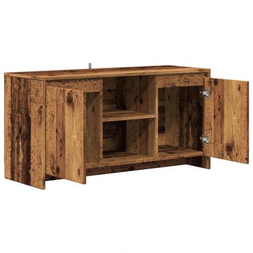 Tv-bord i konstrueret træ - 102×37,5×52,5 cm, antikt træ