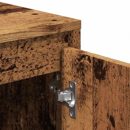 Tv-bord i konstrueret træ - 102×37,5×52,5 cm, antikt træ