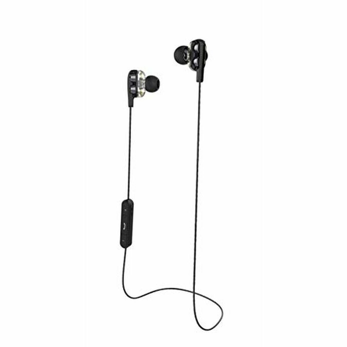 Trådløse in-ear høretelefoner med mikrofon - CoolBox CoolTwin (sort)