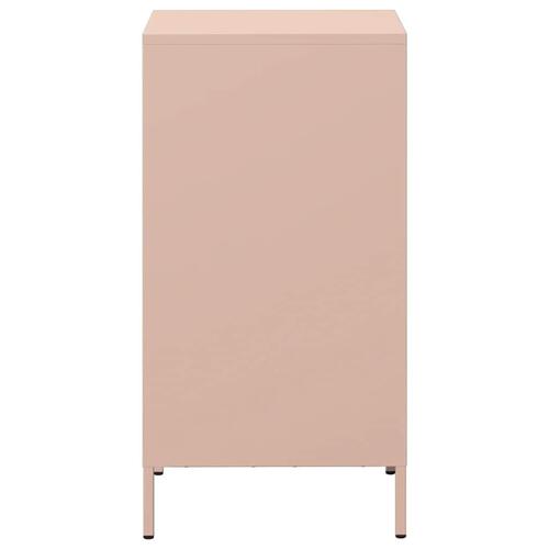Skab 35x39x73,5 cm koldvalset stål lyserød