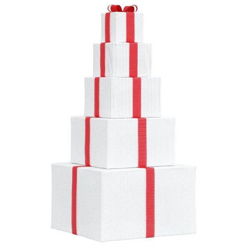 Juledekoration gaveæske 250 LED'er varm hvid