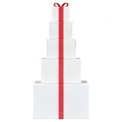 Juledekoration gaveæske 250 LED'er varm hvid