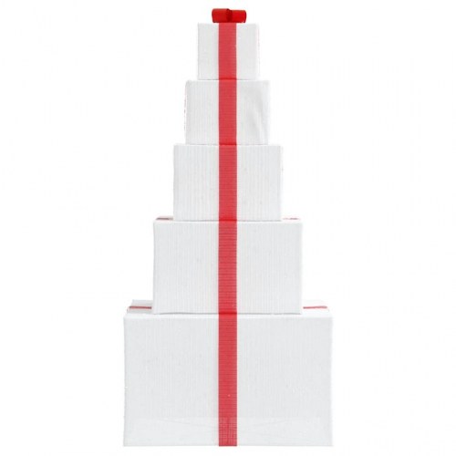 Juledekoration gaveæske 250 LED'er varm hvid