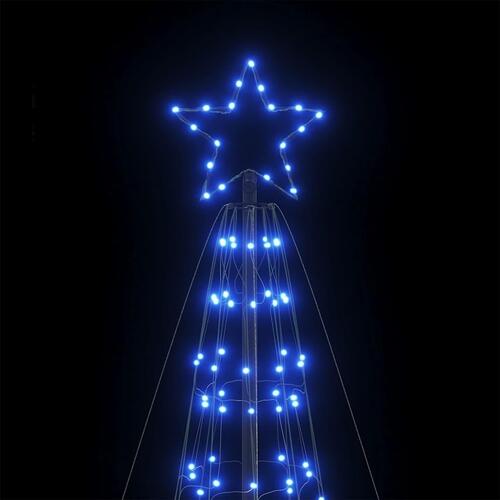 Lysende juletræ med spyd 1534 LED'er 500 cm blåt lys