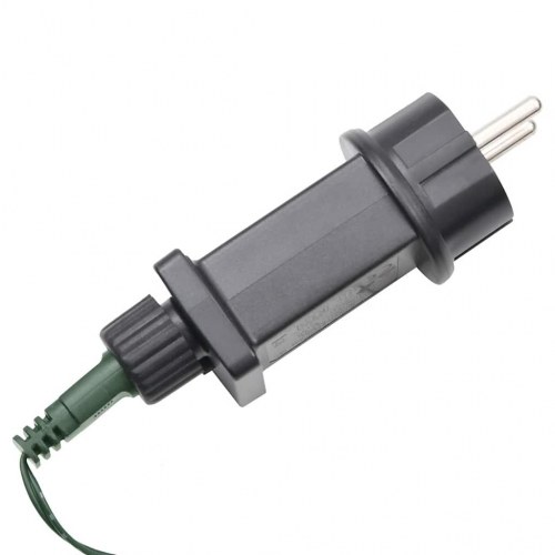 LED-juletræ med spyd 1534 LED'er 500 cm varmt hvidt lys