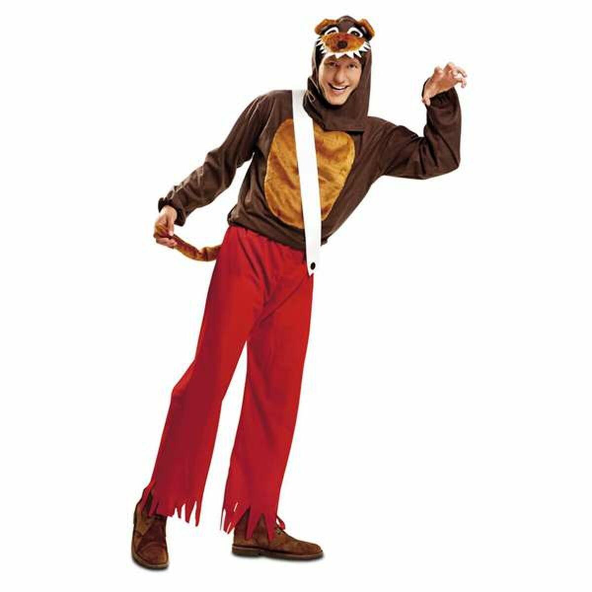 Kostume til voksne - Den grusomme ulv, XXL