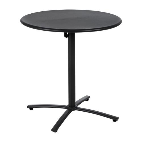 Foldbart serveringsbord Antracit 70 x 70 x 72 cm