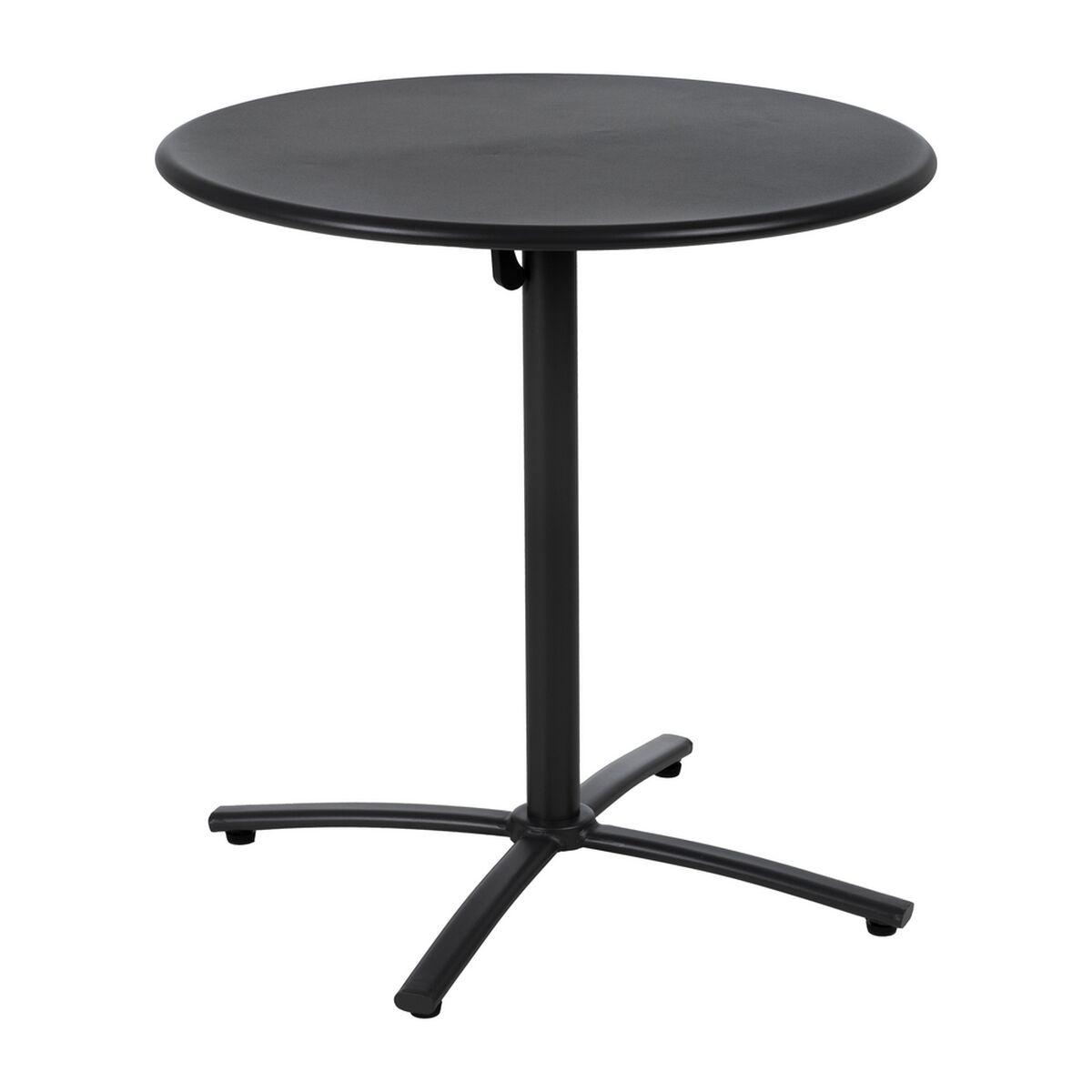 Foldbart serveringsbord Antracit 70 x 70 x 72 cm