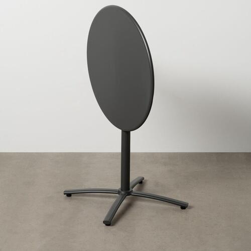 Foldbart serveringsbord Antracit 70 x 70 x 72 cm