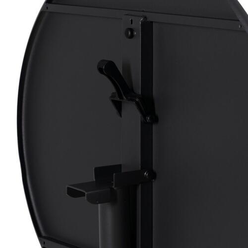 Foldbart serveringsbord Antracit 70 x 70 x 72 cm