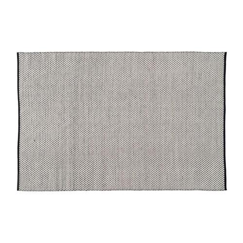 Tæppe Hvid Sort 200 x 300 x 1 cm