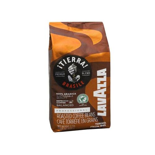 Kaffebønner Lavazza Tierra! Brasile 100% Arabica Espresso 1 kg