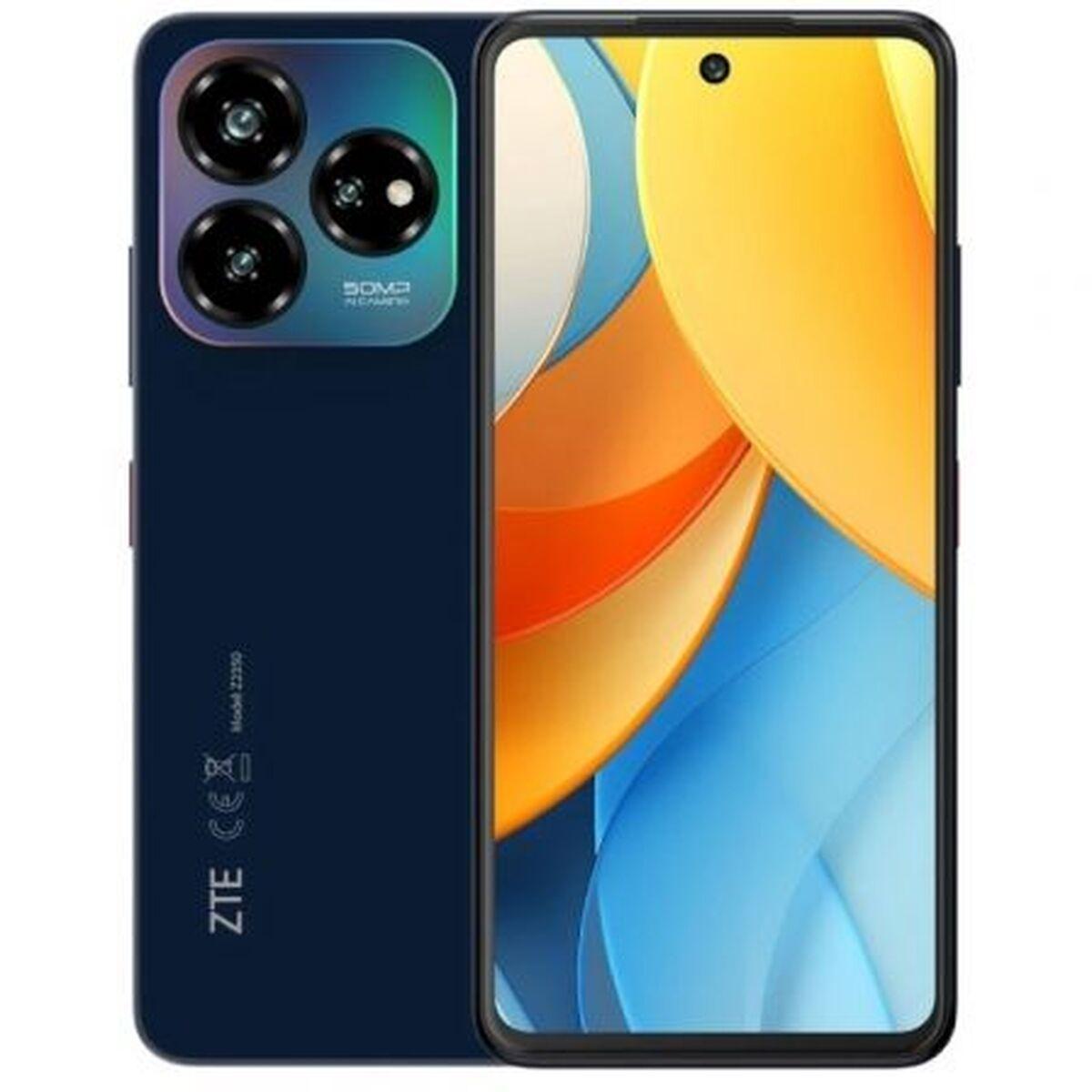 Smartphone Zte P606f10 Blue 6 6  " Unisoc T606 6 Gb Ram 256 Gb Blå