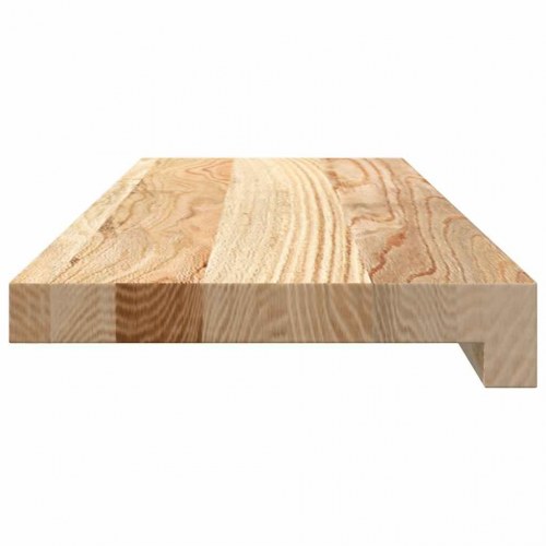 Vindueskarme i massivt egetræ - 2 stk ubehandlet, 70 × 20 × 2 cm