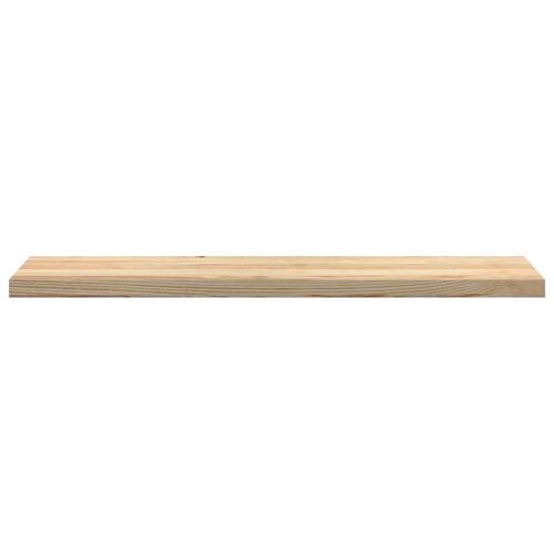 Vindueskarme 2 stk ubehandlet 120x25x2 cm massivt egetræ