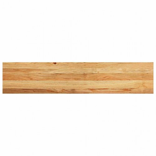 Vindueskarme i massivt egetræ 2 stk - lysebrun 120 × 25 × 2 cm