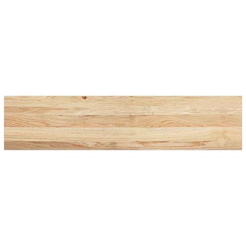 Vindueskarme 2 stk ubehandlet 110x25x2 cm massivt egetræ