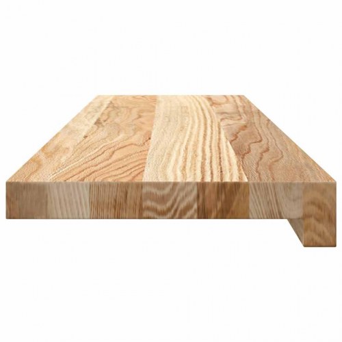 Vindueskarme i massivt egetræ - 2 stk ubehandlet 80 × 20 × 2 cm