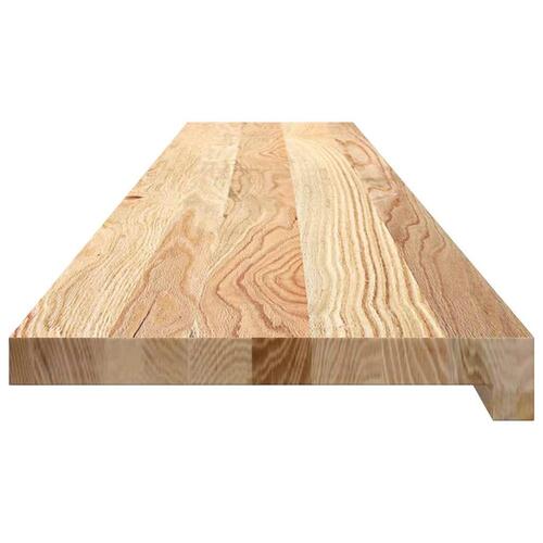 Vindueskarme 2 stk ubehandlet 140x25x2 cm massivt egetræ