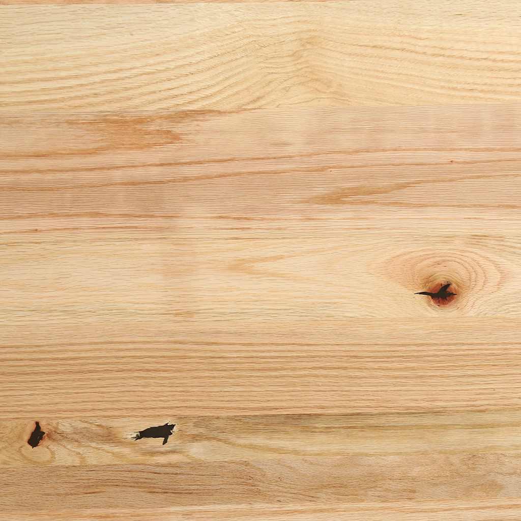 Vindueskarme 2 stk ubehandlet 100x20x2 cm massivt egetræ