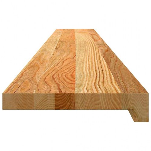 Vindueskarme 2 stk - lysebrun egetræ 140 × 20 × 2 cm