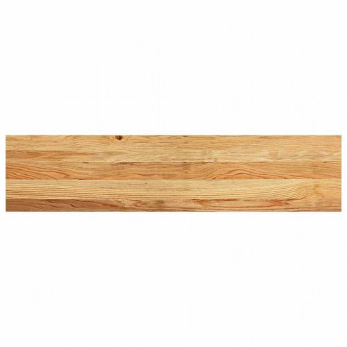 Vindueskarme 2 stk i massivt egetræ - lysebrun 110 × 25 × 2 cm