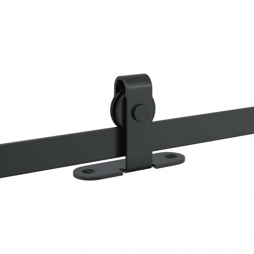 Skydelågesæt til skabe kulstofstål 91 cm