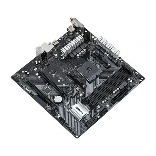 ASRock B450M/AC R2.0 bundkort - AMD B450, AM4, mATX