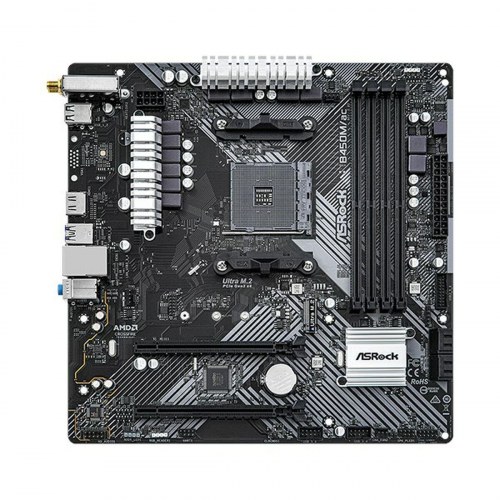ASRock B450M/AC R2.0 bundkort - AMD B450, AM4, mATX