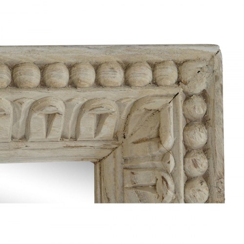 Vægspejl - natur, rektangulært 75 × 103 cm