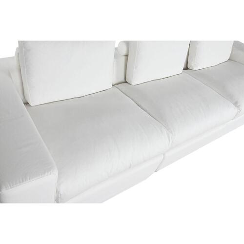 Sofa Home ESPRIT Hvid Moderne 286 x 95,5 x 57 cm