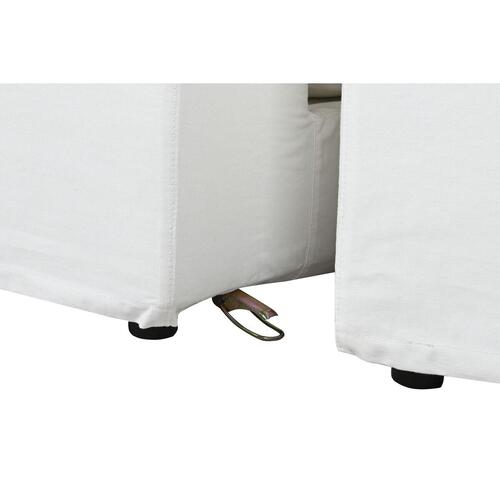 Sofa Home ESPRIT Hvid Moderne 286 x 95,5 x 57 cm