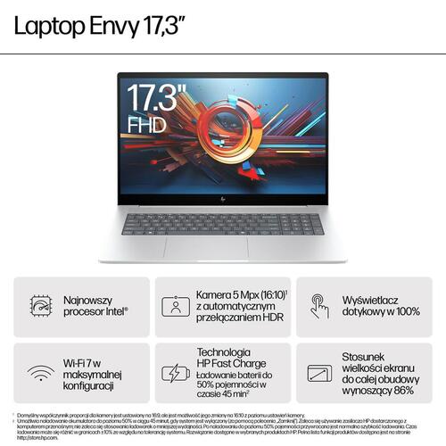 Bærbar computer HP A58THEA 17,3" Intel Core Ultra 7 155H 32 GB RAM 2 TB SSD