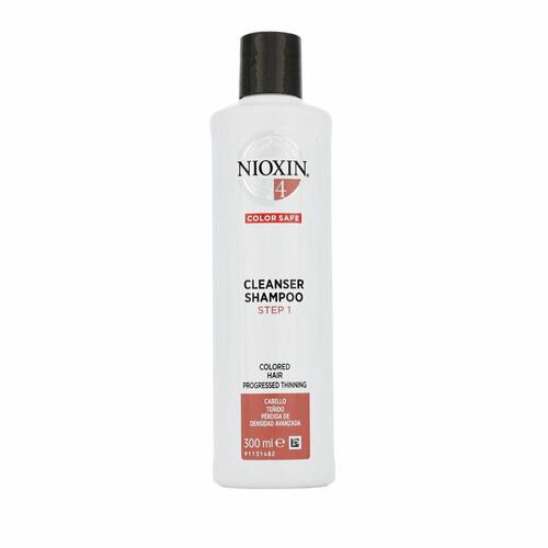 Shampoo til farvet hår Nioxin System 4 Color Safe Anti-fald 300 ml