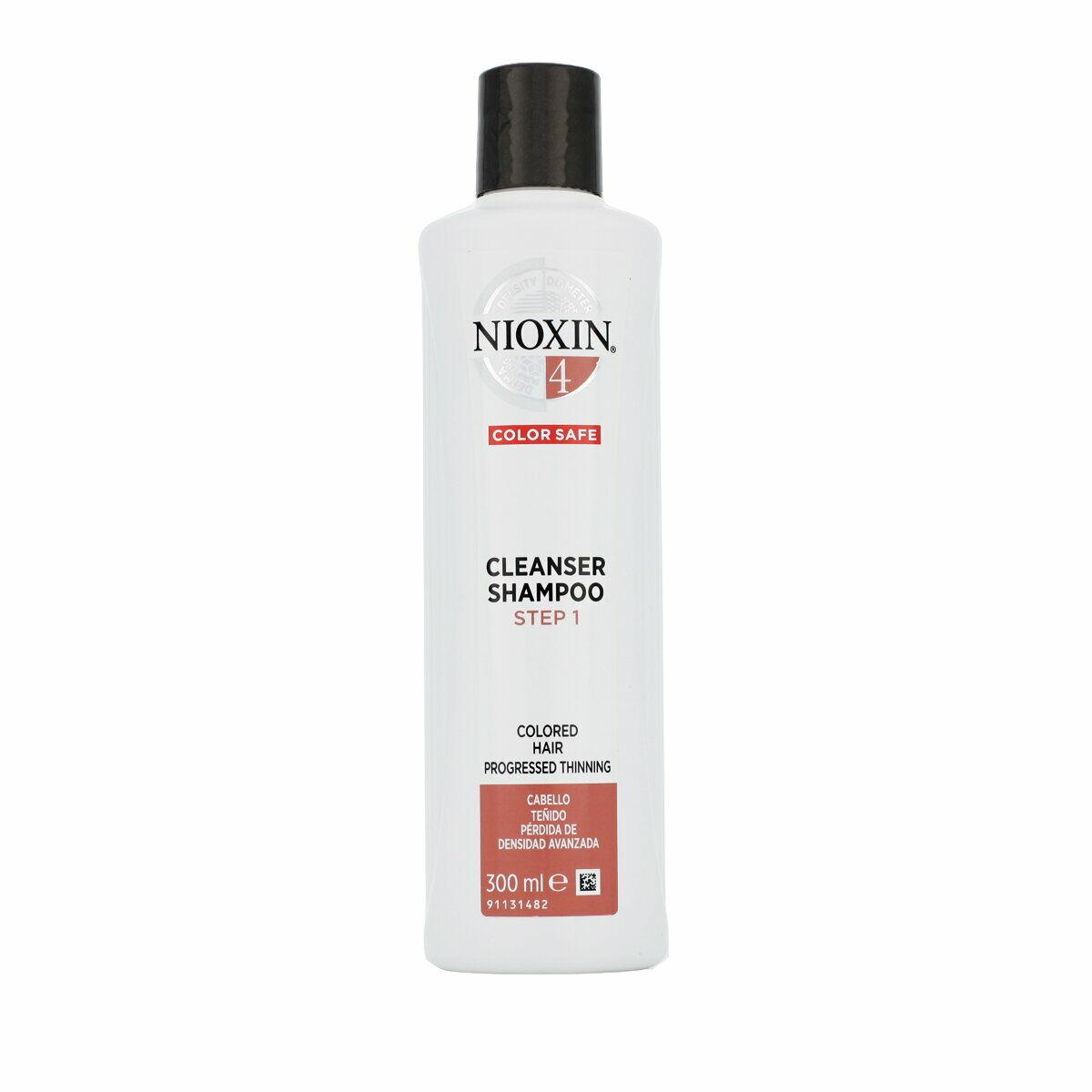 Shampoo til farvet hår Nioxin System 4 Color Safe Anti-fald 300 ml