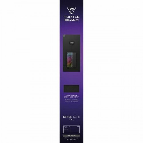 Musemåtte Turtle Beach Sense Core XXL - sort