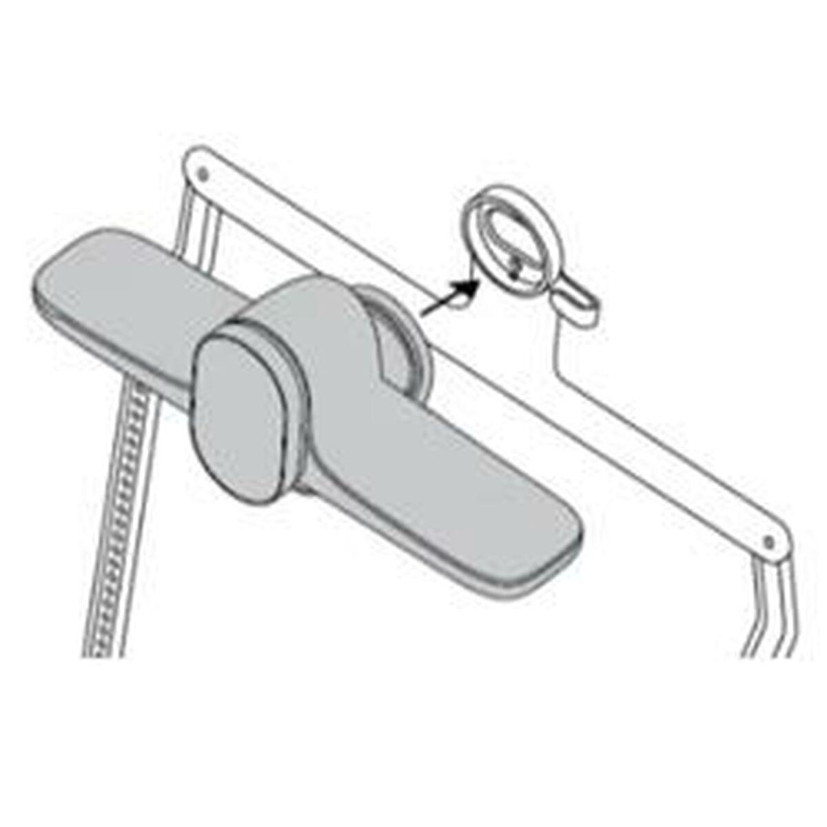 Skærmbeslag væg - Poly 875K7AA billede