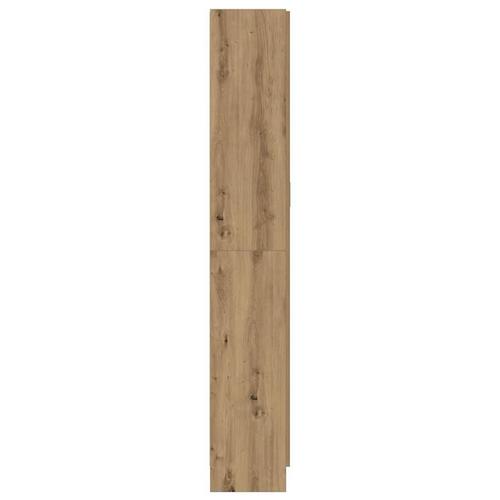 Skab 82,5x30,5x185 cm konstrueret træ kunsteg