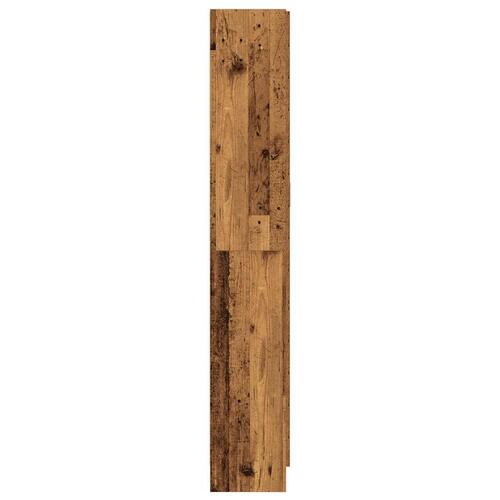 Højskab 82,5x30,5x185 cm konstrueret træ antikt træ