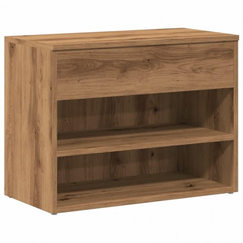 Skobænk 60×30×45 cm i konstrueret træ - kunsteg