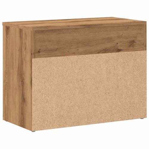 Skobænk 60×30×45 cm i konstrueret træ - kunsteg