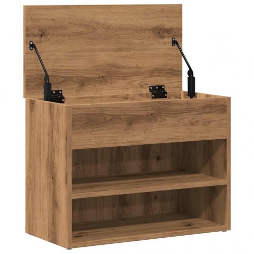Skobænk 60×30×45 cm i konstrueret træ - kunsteg